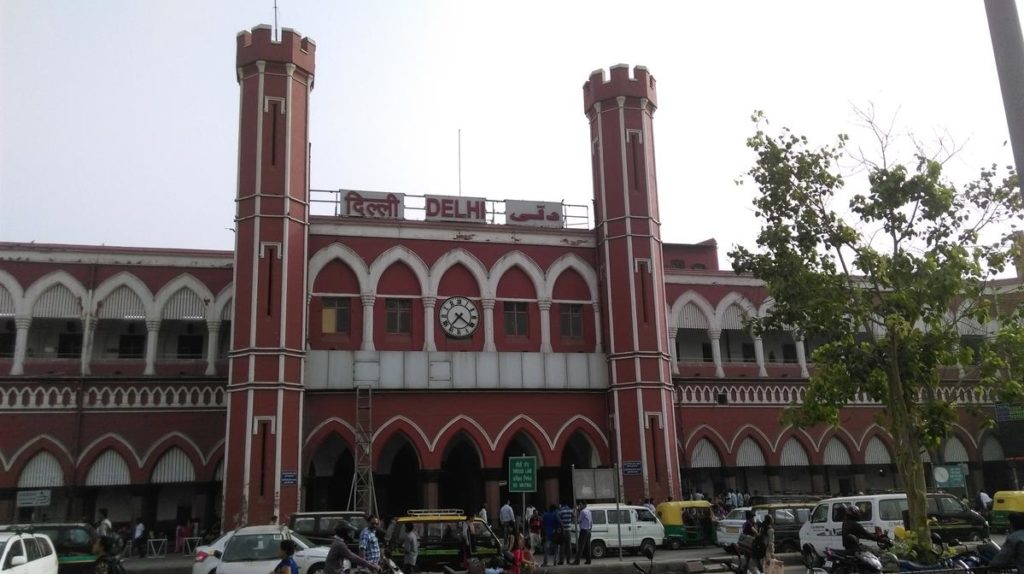 old delhi metro station